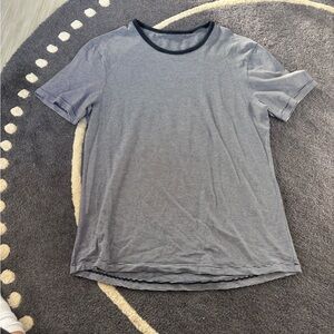lululemon athletica Black and Gray Short Sleeve Tee